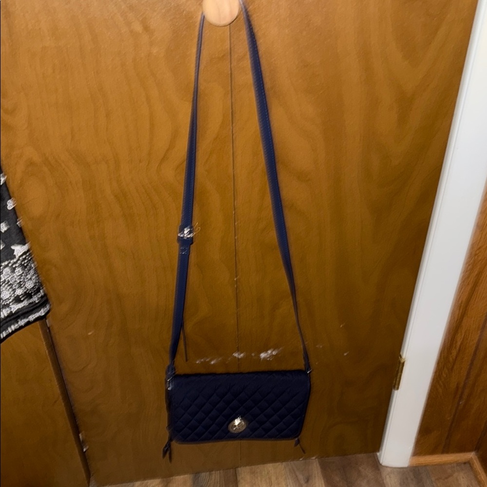 Vera Bradley Blue Quilted Crossbody Bag